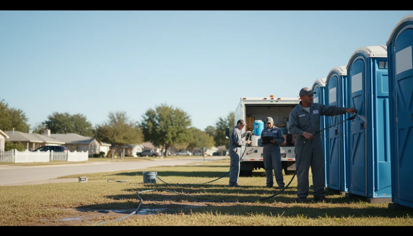 Long-Term Portable Toilet Rental in Bluffton, GA near me